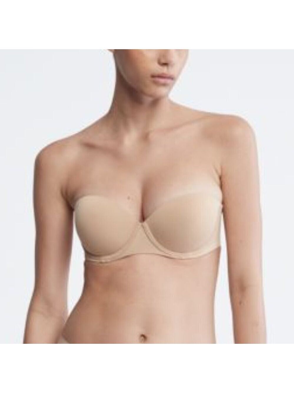 NWT Calvin Klein Perfectly Fit Strapless Push-Up Bra 30 C